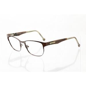 Jonathan Adler JA505 Brown 55-18-140mm Eyeglasses FRAMES ONLY - GOOD CONDITION